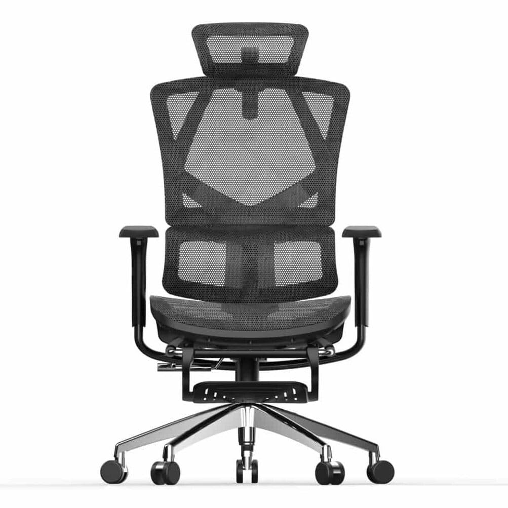 כסא מנהלות עם הדום SIHOO M90 Soft Black
