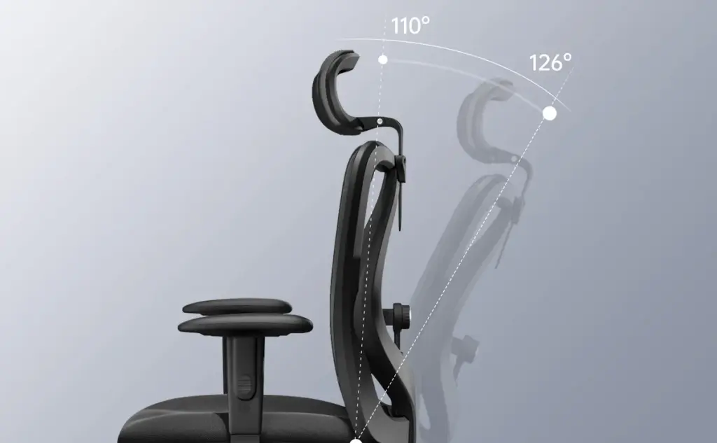 זווית הטיה מרבית של 126° — SIHOO M18