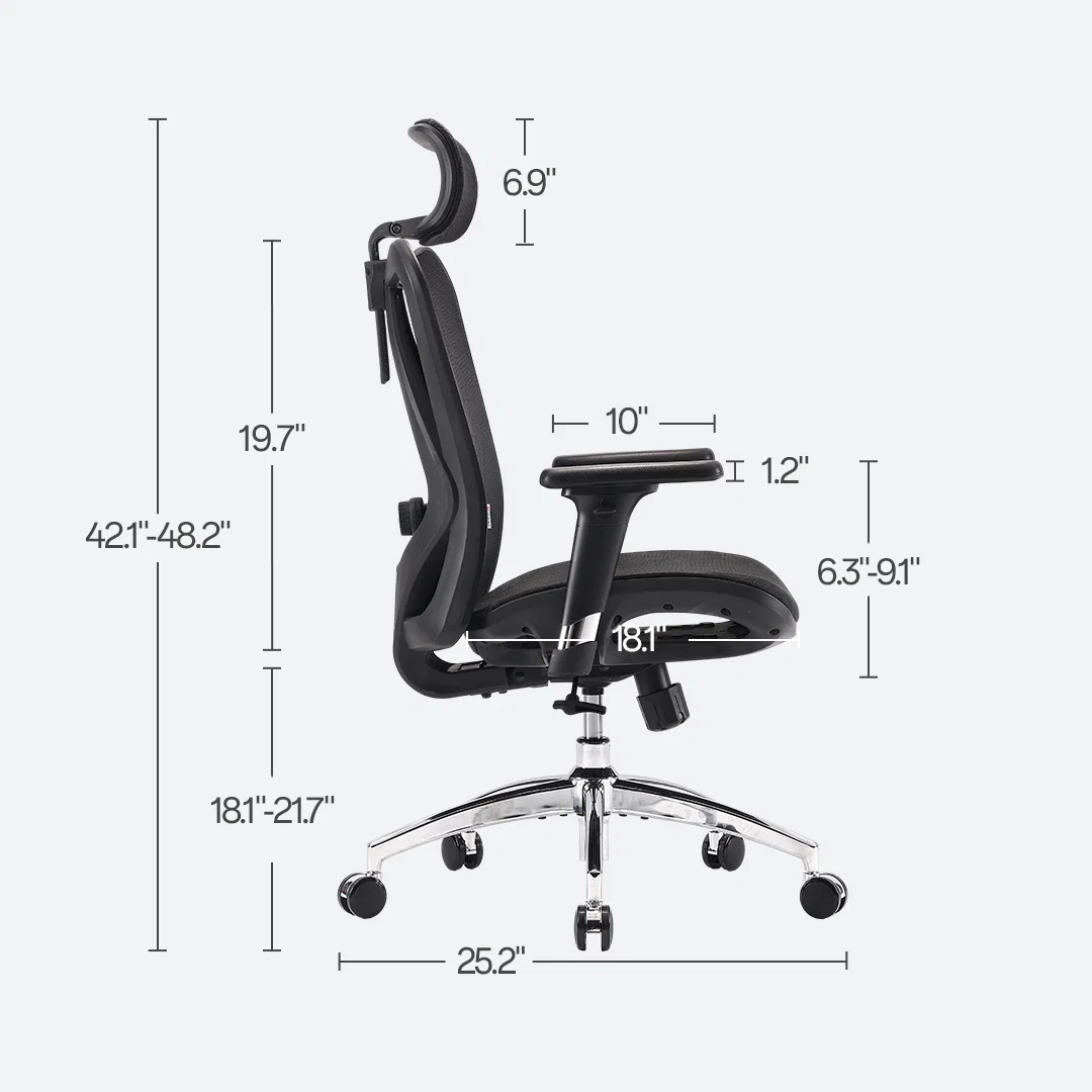 מפרט מידות — SIHOO M57
